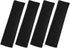 X AUTOHAUX 4pcs Universal Black Car Safety Seat Belt Pads Cover with Soft Polyester Fiber Auto Seatbelt Shoulder Pad for More Comfortable Driving...