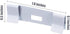 Blulu 50 Pcs Vertical Blind Repair Tabs Kit Vane Savers Blind Repair Clip, Window Replacement Slats Parts, White...