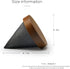 Oirlv Solid Wood Bangle Bracelet Watch Holder Exhibit/Trade shows/Retail stores Jewelry Display Stand(Grey)...
