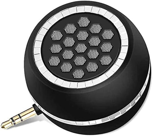 Mini Portable Speakers, 3W 36mm Microphone Speaker Line-in Speaker with 3.5mm Aux Audio Jack and Plug in Clear Bass Micro for Smart Phone, pad, Ta...