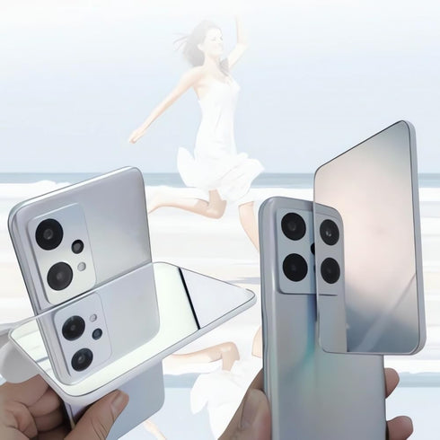 2024 Smartphone Camera Mirror Reflection Clip Kit -?New Version? Smartphone Selfie Reflector, Adjustable Mobile Phone Reflection Camera Clip, Mirr...