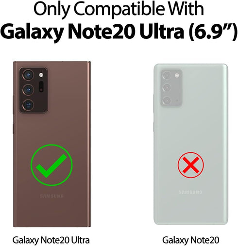 GOOSPERY Liquid Silicone Case for Galaxy Note 20 Ultra (6.9 inches - 2020) Silky-Soft Touch Full Body Protection Shockproof Cover Case with Soft M...