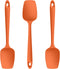U-Taste Silicone Spoon Spatula Set: 480ºF Heat Resistant Food Grade Flexible Rubber Spoonula, Nonstick Cooking Mixing Scooping Kitchen Baking Scra...