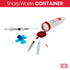 Ever Ready First Aid Porta Sharps Transportable Sharps Container with Locking Mechanism...