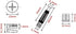 30 Packs Furniture Board Cam Fitting with Dowel and Pre-Inserted Nut, Cam Lock Nuts for Cabinet Drawer Dresser and Wardrobe Furniture Panel Connec...