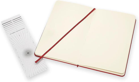 Moleskine Art Sketchbook, Hard Cover, Large (5" x 8.25") Plain/Blank, Scarlet Red, 104 Pages...