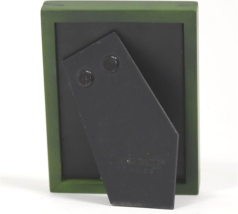 Lawrence Frames Collection Wood Picture Frame Gallery, Green, 2.5x3.5...