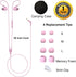Sport Headphones Wired Over Ear in-Ear Earbuds for Kids Women Small Ears Comfortable, Earhook Earphones for Running Gym Workout, Wrap Around Ear B...