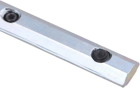4-Pack 3030 Series Aluminum Profile Straight Line Connector,Length 7 Inch Bracket Fastener with M6 Screw,for T Slot 8mm Aluminum Extrusion Profile...