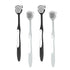 Tongue Cleaner, Tongue Brush, Tongue Scraper for Oral Hygiene, Clean Tongue, Reduce Bad Breath and Make Our Breath Fresher Black,Gray Pack of 4 (B...