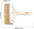 uxcell 8 Inch Chip Paint Brush Synthetic Bristle with Wood Handle for Wall Treatment...