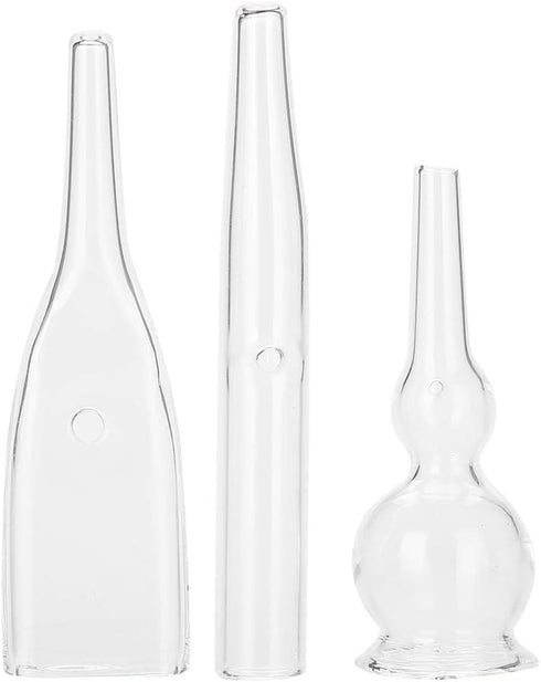 Vacuum Glass Tube, Blackhead Removal Pipes Set Facial Cleansers Whitehead Removing Pipe Kit Machine Accessories Device for Face Suction Pore Clean...