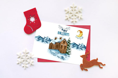 Merry Christmas Clear Stamps for Card Making and Photo Album Decorations, Christmas Tree Stamps, Reindeer Snowman Transparent Silicone Stamps for ...