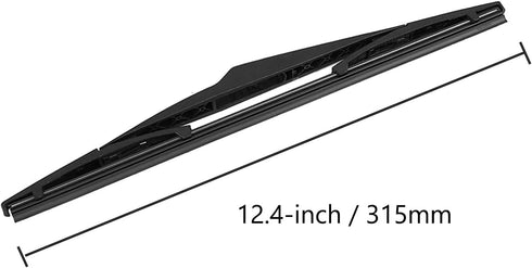 Rear Wiper Blade Compatible with Hyundai Elantra Touring I30 IX35 with Kia Sportage Cee'd 2006 2007 2008 2009 2010 2011 2012 2013 2014 2016, 12.4 ...