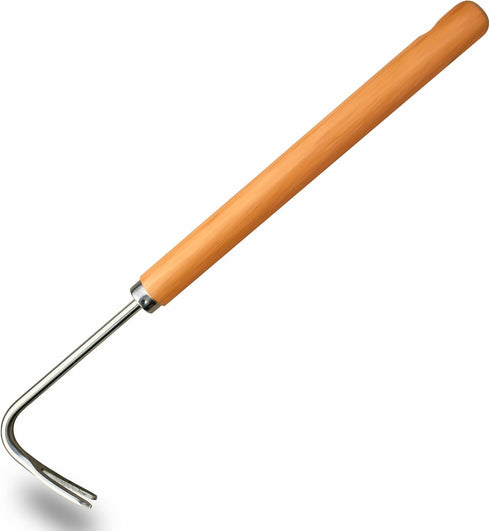SHANFEEK Weed Puller Weeding Artifact Uprooting Weeding Tool Gardening Hand Tools 16-Inch Weed Remover Tool for Yard with Extended Hard Solid Wood...