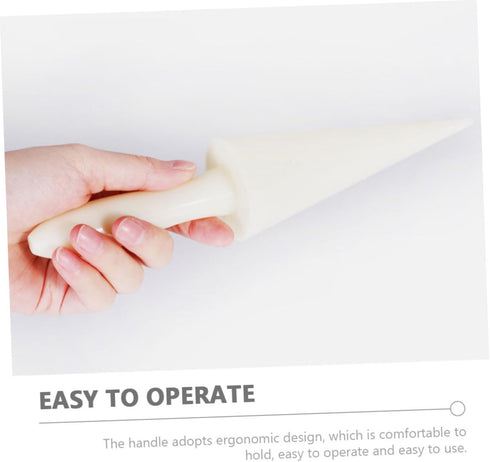 PRETYZOOM 2pcs Ice Cream Waffle Cone Roller Set, Crepe Maker Tool, Krumkake Pastry Making Tool, DIY Omelet Molds, Ice Cream Roll Crispy Egg Cone M...