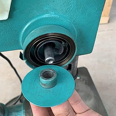 Drill Press Spring Drill Press 1540x10mm/60.63"x0.39" Spring Steel Drill Press Quill High Elasticity Feed Return Coil Spring Assembly Drill Press ...