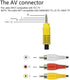 Video AV Component Adapter Cable Replacement for TCL TV, 3 RCA to 3.5mm AV Input Adapter...