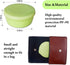 Portable Round Soap Dishes, Plastic Travel Soap Holder Case,Soap Container with Lid Leak-Proof Drain,Soap Box for Home Traveling Outdoor Hiking Ca...