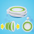 3L Jumbo Foldable Buckets, Sand Beach Toy Silicon Pails for Kids Adults, Collapisible Water Buckets Sandbox Kit Tool Multi Use for Outdoor, Cleani...