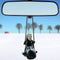 Anime Car Accessories of No Face Man Car Pendant Hanging Swing, for Car Rear View Mirror Accessories, Home Gardening Hanging Micro Landscape Offic...