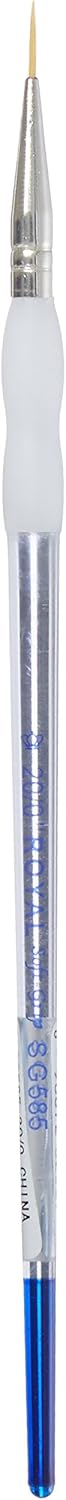 Soft-Grip Golden Taklon Script Liner Brush-Size 20/0...
