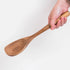 Thick Handle Wooden Spoon Utensils, Set of 3, Wooden Corner Spoons for Cooking, Acacia Wood Slotted Spoons Kitchen ScraperSpatula Safe for Nonstic...