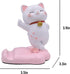 Cute Cat Phone Holder Desk Ornament Kawaii Phone Stand Universal Desk Phone Stand for All Mobile Smartphones Tablets......