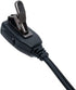 Earpiece with Mic,2 pin G Shape Earpiece Headset with Mic Ptt Compatible with Baofeng UV-5R BF-888S BF-F8HP BF-F9 UV-82 UV-82HP UV-82C Kenwood Wal...