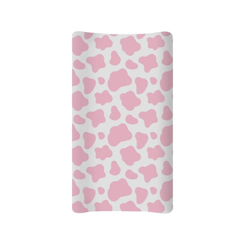 Cow Baby Changing Pad Cover Waterproof Cradle Sheets Infant/Toddler Cozy Breathable Universal Tray Table Mat Stretchy Lightweight Sheet Crib Mat...