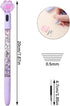 8 Pcs Cute Pens Kawaii Pens Fun Pens, 0.5mm Cat Paw Shiny Luminous Ballpoint Pens, Korean Japanese Stationery School Supplies for Teen Girls Women...