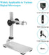 Aluminum Alloy Microscope Stand Holder for Digital Microscope, Stable and Durable, Adjusted Up and Down, Metal Stand Bracket with Portable Carryin...