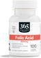 365 by Whole Foods Market, Folic Acid 800MCG, 100 Tablets...