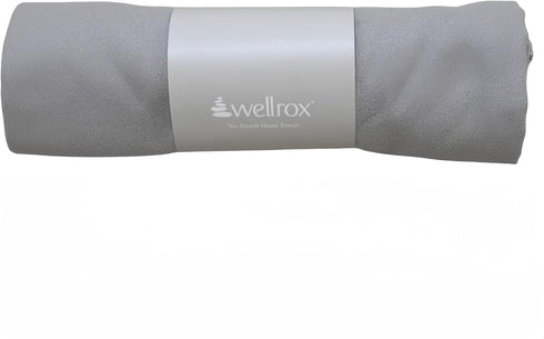 Microfiber Hand Towel- Absorbent Sweat Towels, Workout Towels for Women- Yoga Mat Towel for Pilates, Hot Yoga, Gym Workouts (GREY)...