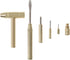 6 in 1 Mini Multifunction Copper Hammer & Screwdriver Hand Tools Detachable Screwdriver Service Tools for Watchmaker Jewelers, Walnuts Eaters and ...