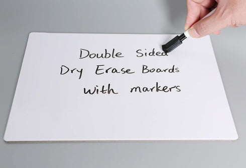 Dry Erase White Board for Student: 2-Pack Personal Whiteboard Lapboard for Kids, White Lapboard for Individual and School Supply...