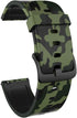 FitTurn 3 Pack Camouflage Bands Compatible for KOSPET Tank M1/M1 Pro Smart Watch Replacement Wrist Strap for AMAZTIM C20/C20 Pro Smartwatch Soft S...