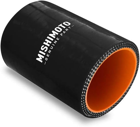 Mishimoto Straight Silicone Coupler - 2.5" x 1.25", Black...