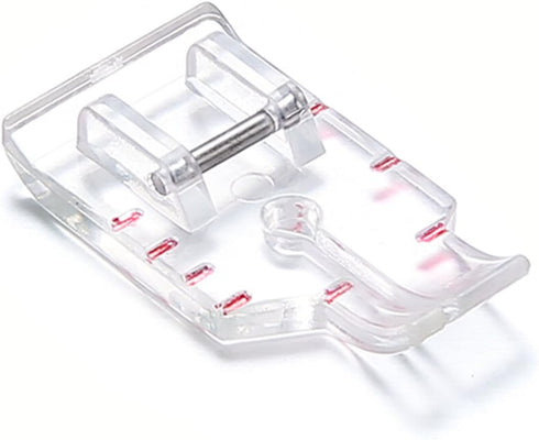 YEQIN 1/4" Quilting/Patchwork clear Foot SA125 For Singer Featherweight 221 ,221k ,222 Brother P60498...