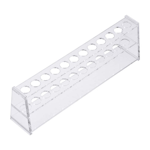 uxcell Acrylic Test Tube Holder Lab Stand Rack 12 Wells for 10ml Centrifuge Tubes Clear...