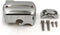 HTT Motorcycle Chrome Front Brake Fluid Master Cylinder Cover For 1998-2013 V-Star 650/2009-2013 V-Star 950/1999-2013 V-Star 1100/2007-2013 V-Star...