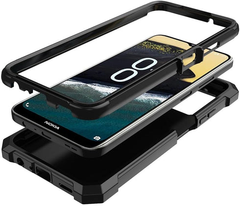 for Nokia C300 Case/Nokia G100 Case with Screen Protector,Nokia C300 Phone Case N155DL Front Back Full Body Protection,Nokia G100 N150DL Phone Cas...