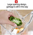 Desktop Trash Bag Holder,Small Garbage Bag Rack,Home Kitchen Countertop Folding Trash Bag Bracket Organizer Dishcloth Towel Rack...
