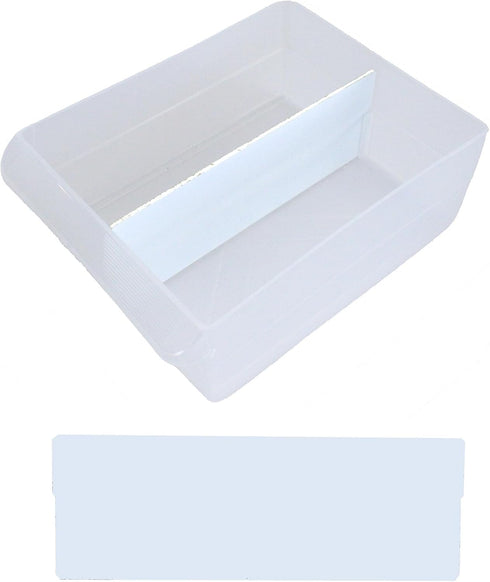 (24-Pack) Akro Mils Storage Bins Compatible, Large Drawer Dividers for Akro-Mils Craft Cabinet and Hardware Storage Organizer, Replaces P/N 40717...
