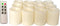 Flameless Candles, Realistic Flickering Votive Candle Tea Light Battery Operated, 200 Hours of Nonstop Working with Remote and 4/8 Hours Timer, Pa...