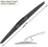 AUTOBOO Replacement for Honda Pilot Rear and Front Windshield Wiper Blade 2003-2008,3 Pieces 24"+21"+14 inch…...