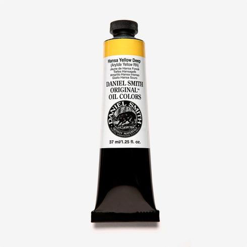 DANIEL SMITH Original Oil Color Paint, 37ml Tube, Hansa Yellow Deep, 284300031...