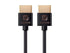 Monoprice HDMI High Speed Cable - 4K@60Hz, HDR, 18Gbps, YUV 4:4:4, 36AWG, 1 Foot, Black - Ultra Slim Series...