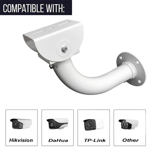 USIDAER Surveillance Security Camera Mount Bracket, Adjustable Universal Camera Wall Mounting Bracket for CCTV Security Cameras/IP Cameras/Dome Ca...