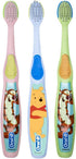Oral-B Baby Manual Toothbrush, Pooh Characters, 0-3 Years Old, Extra Soft (Characters Vary) - Pack of 3...
